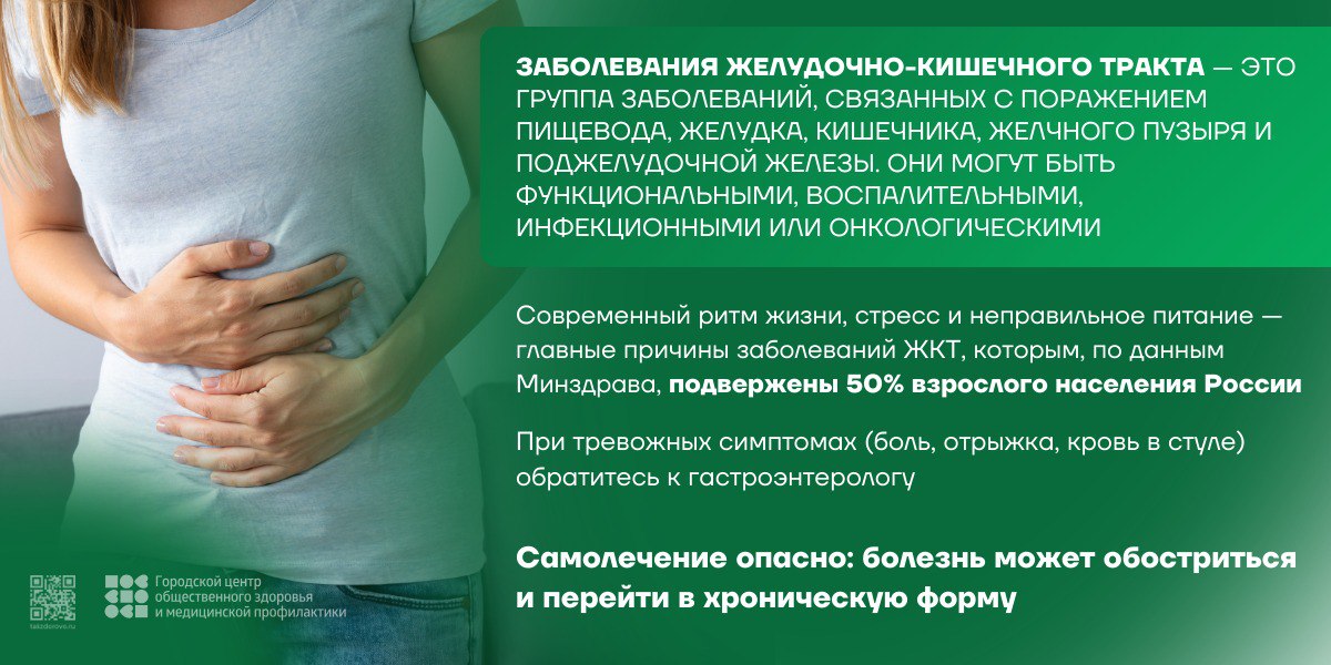 Простые правила профилактики заболеваний ЖКТ