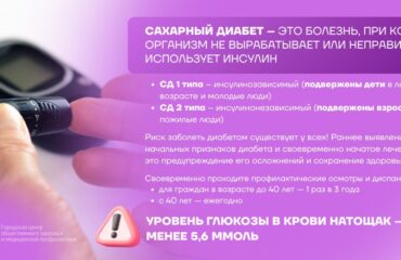 Неделя борьбы с диабетом: что важно знать