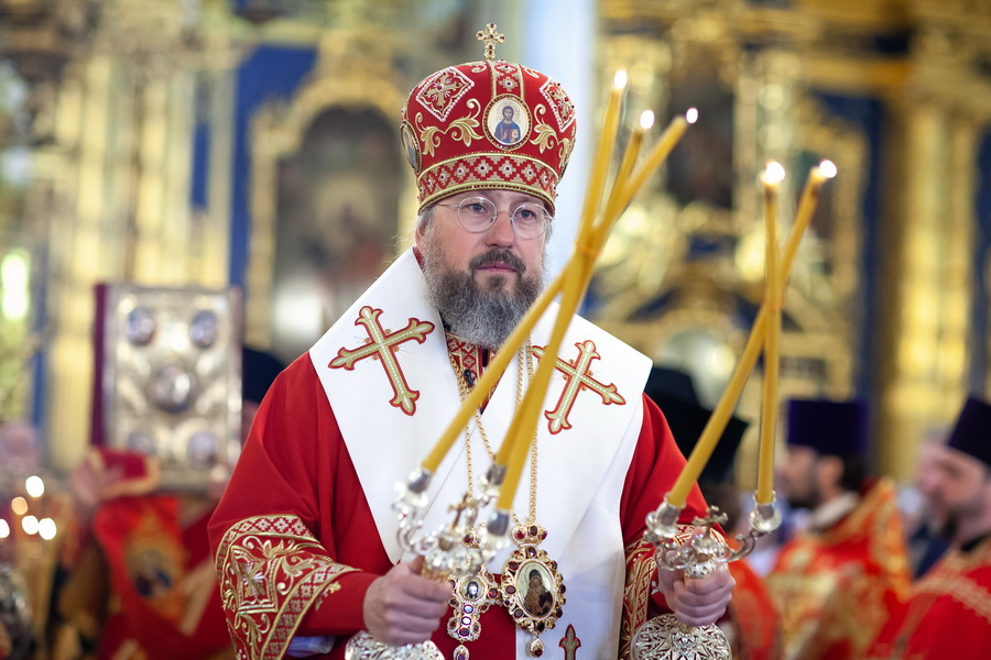 Сегодня наместник Александро-Невской Лавры епископ Кронштадтский Вениамин отмечает день тезоименитства